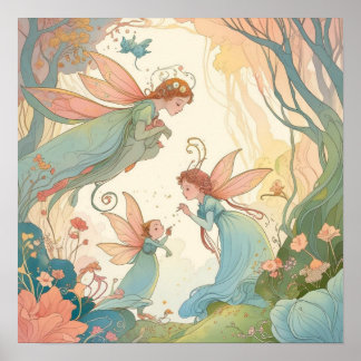 Poster Princesas Fadas