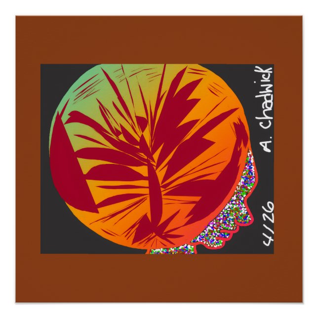 Póster Princess Lady Moon (Frente)