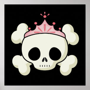 Póster Princess Skull