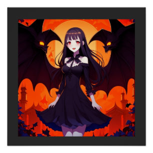 PÓSTER PRINCESS VAMPIRE OF BATS - GÓTICO
