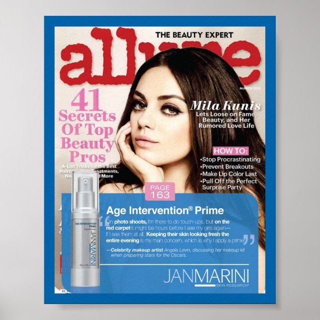 Póster Principal do AI - tudo 8 x 10" (Frente)