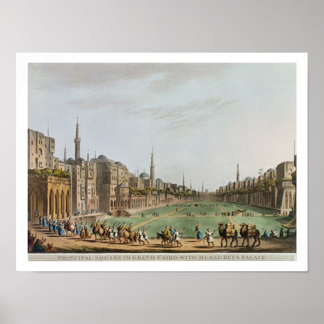 Póster Principal Square em Grand Cairo, com Murad Bey (Frente)