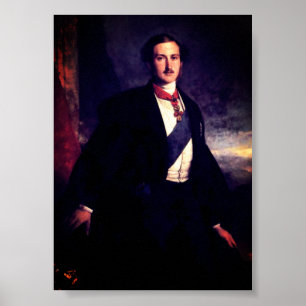 Poster Príncipe Alberto de Saxe-Coburgo e Gotha Sachsen P