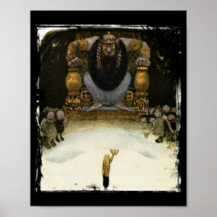 Póster Príncipe com o rei do troll