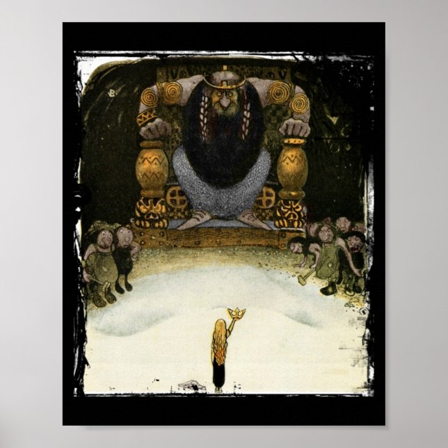 Póster Príncipe com o Rei Troll (Frente)