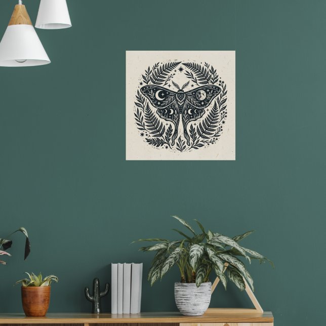 Poster Príncipe da Morte Celestial Escura Arte Mística (Sala de Estar 1)