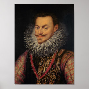 Póster Príncipe de Philip William da laranja