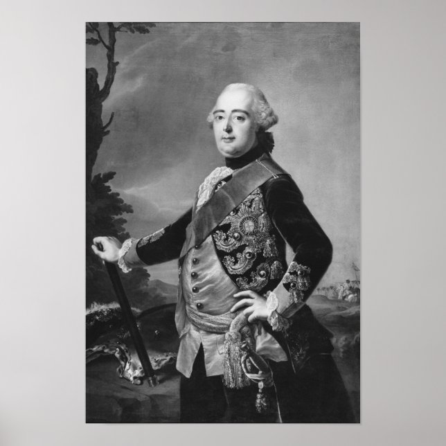Poster Príncipe Eleitor Frederico II de Hessen-Kassel (Frente)