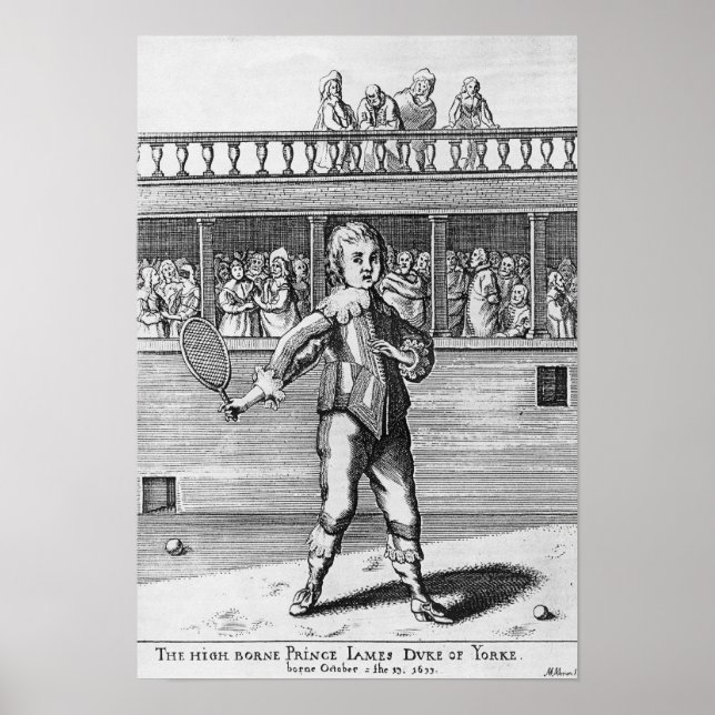 Poster Príncipe James - Duque de York (Frente)