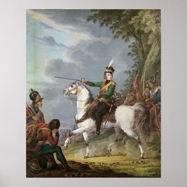 Póster Príncipe Jozef Antoni Poniatowski 1809-13 (Frente)