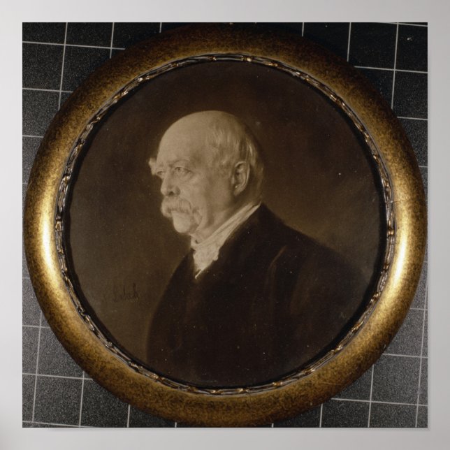 Poster Príncipe Otto de Bismarck (Frente)