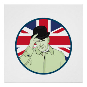 Póster Príncipe Philip Duke de Edimburgo