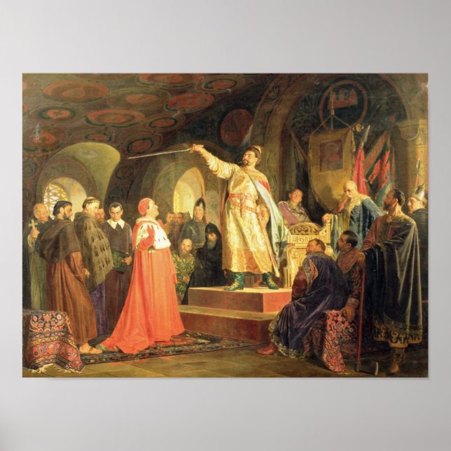 Póster Príncipe Romano de Halych-Volhynia (Frente)