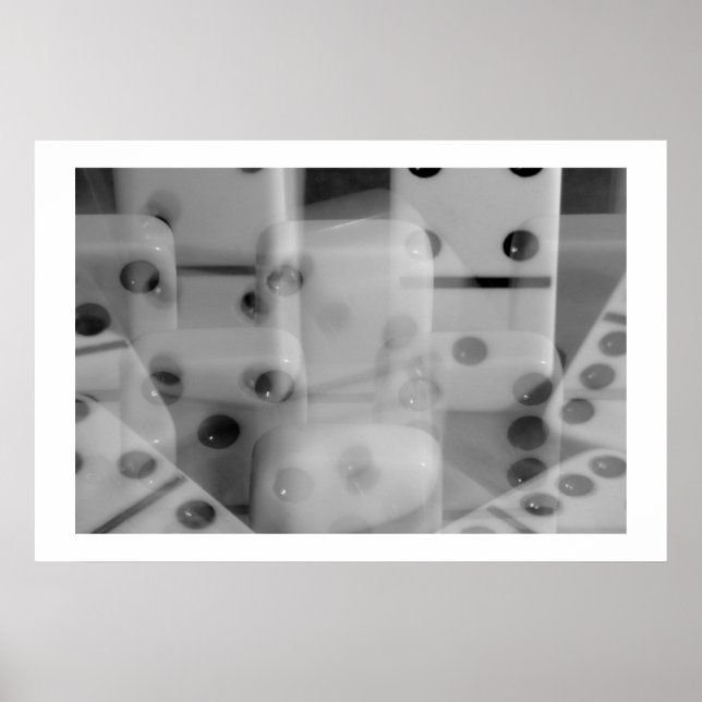 Poster Princípio Dominó (Frente)