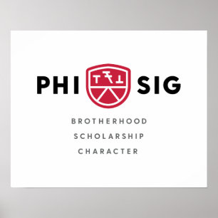 Poster Princípios da Phi Sigma Kappa