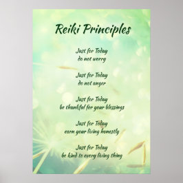 Póster Princípios Reiki