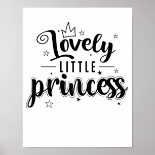 Poster Prinzessin Lovely Little Princess