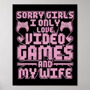 Poster Prioridades do Gamer – Video Games e Esposa