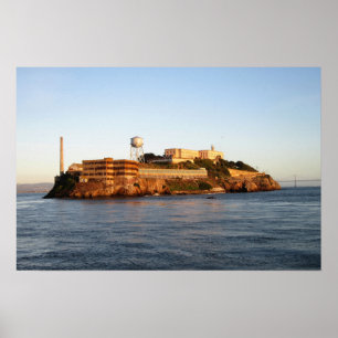 Póster Prisão de Alcatraz