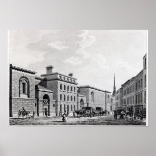 Póster Prisão de Newgate, 1799