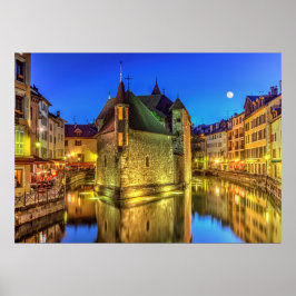 Póster Prisão de Palais de l'Ile na antiga cidade de Anne