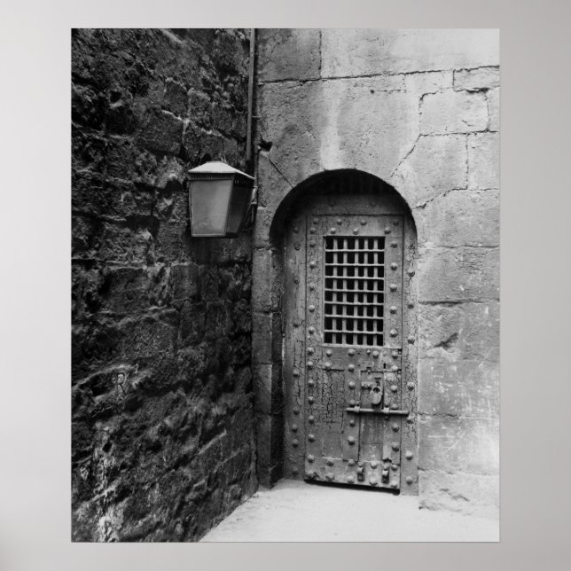 Póster Prisão de porta para Newgate (Frente)