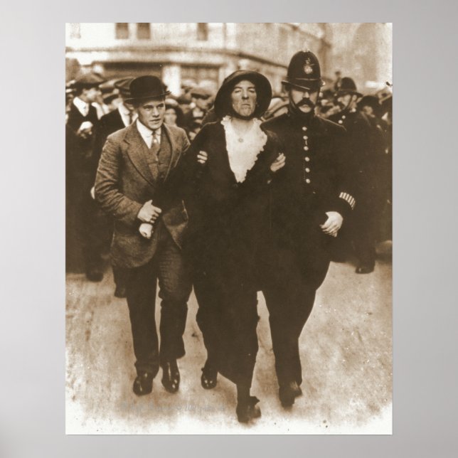 Poster Prisão de um Suffragette (Frente)