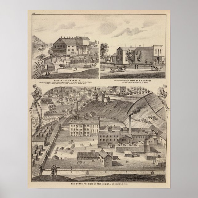 Poster Prisão Estatal de Minnesota (Frente)
