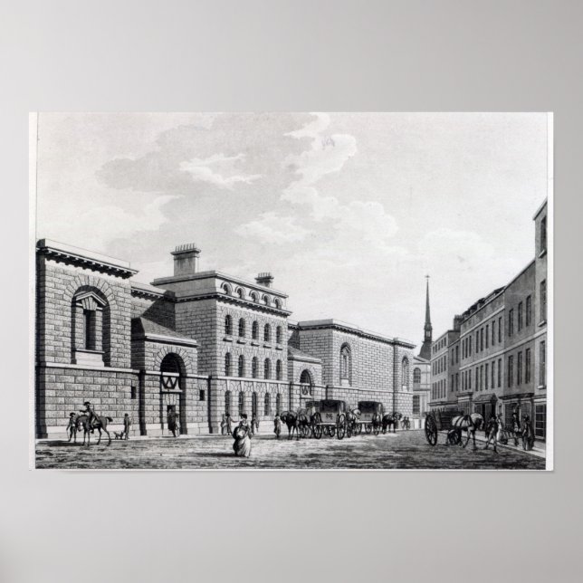 Póster Prisão Newgate, 1799 (Frente)