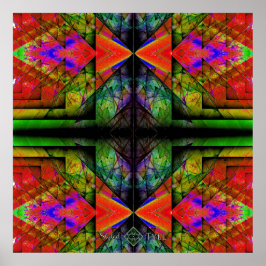 Póster Prisma de Triângulo Invertido 2
