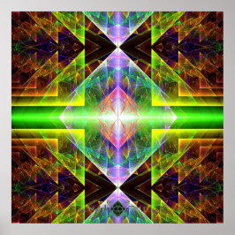 Póster Prisma Triangular