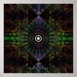 Poster Prisma Triangular Tribal