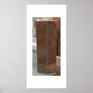 Póster Prismo Sennacherib