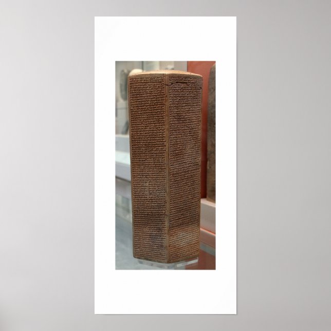 Póster Prismo Sennacherib (Frente)