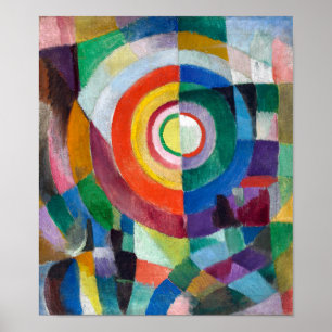 Poster Prismos elétricos n.o 41 Sonia Delaunay