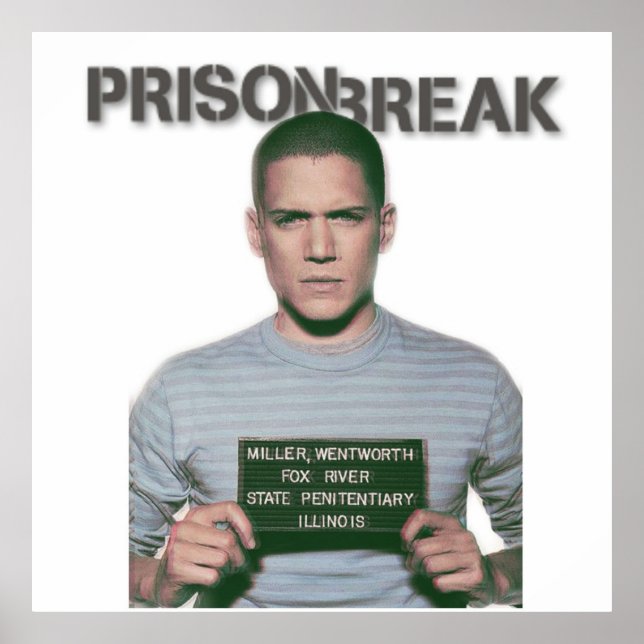 POSTER PRISON BREAK (Frente)