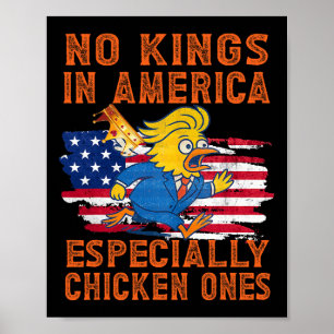 Poster Pró-democracia Sem Reis Na América Especialmente F