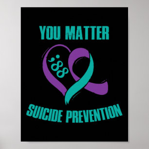 Poster Problema 988 Prevenção Suicídio Sensibilização Rib