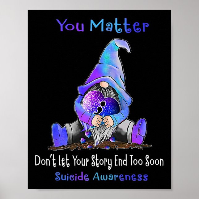 Poster Problema Gnome Heart Prevention Awarene (Frente)