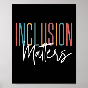 Poster Problemas De Inclusão De Admissibilidade Autismo C