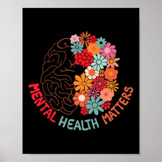 Poster Problemas De Saúde Acabam Com A Estigma Do Cérebro