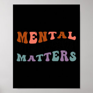 Poster Problemas de saúde Cérebro humano Sensibilização 2