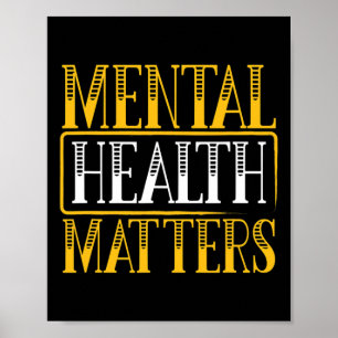 Poster Problemas de saúde - Consciência da doença cerebra