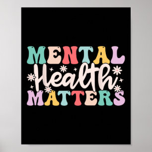 Poster Problemas De Saúde Mental Acabam Com O Estigma 1