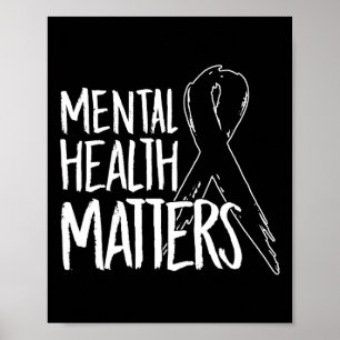 Poster Problemas De Saúde Mental Suicídio De Design Para 