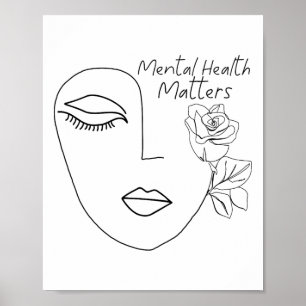 Poster Problemas De Saúde Sensibilização Para As Mulheres