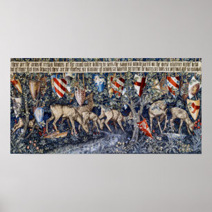 Poster Procedimento com Deer e Shields, William Morris