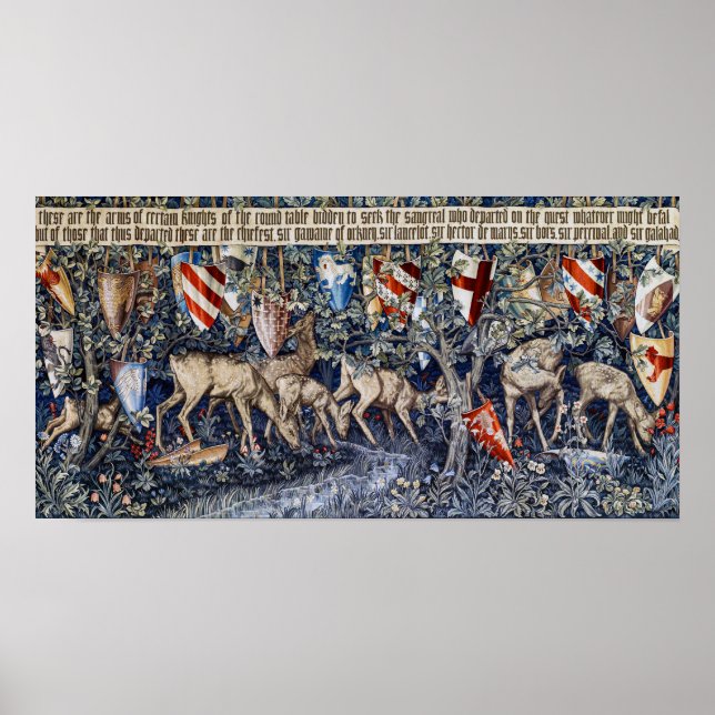 Poster Procedimento com Deer e Shields, William Morris (Frente)