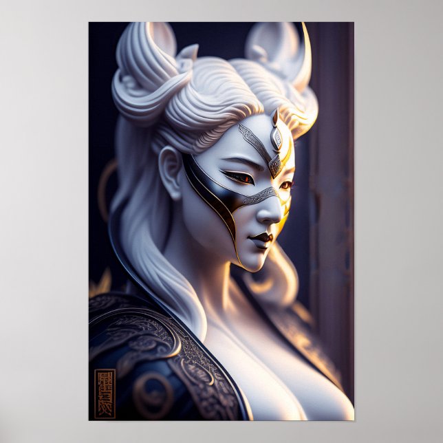 Poster Procelain Woman (Frente)