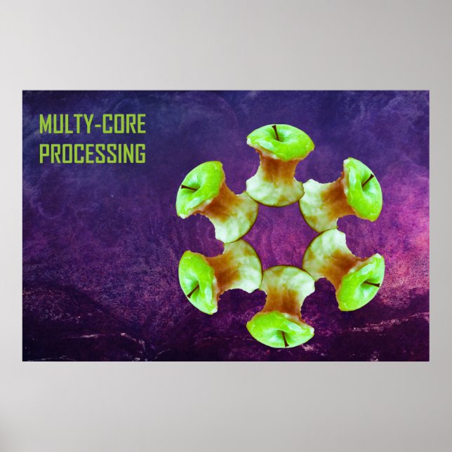 Póster Processamento multi-core (Frente)